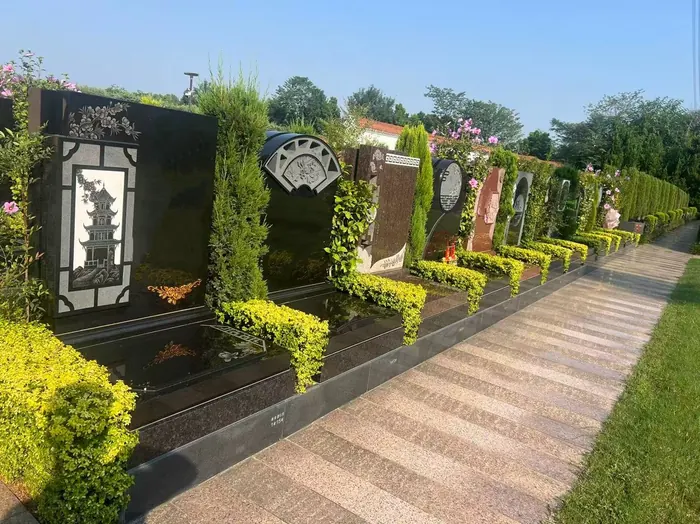 大朗陵园中等艺术墓实景